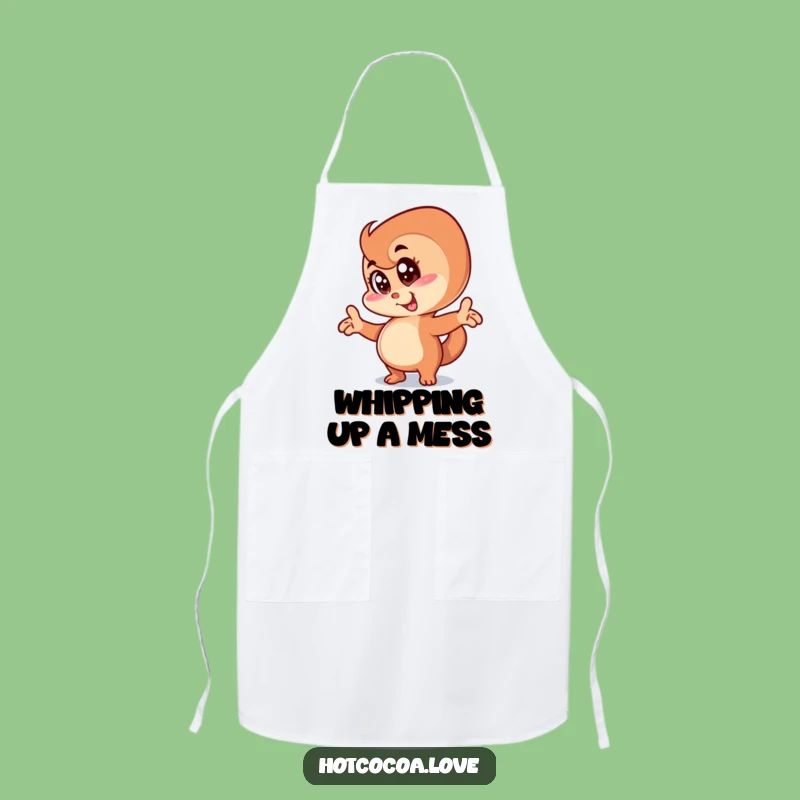 Funny Cinnamon Swirl Apron: Cook With Comedic Flair