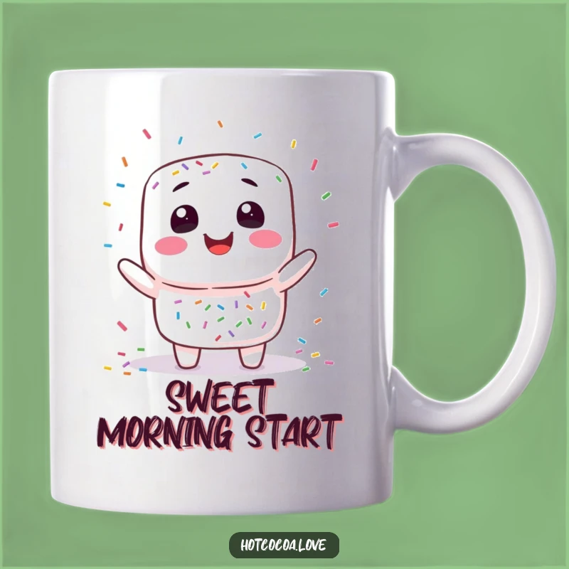 Funny Marshmallow Juggling Mug - Sweet & Hilarious Confectionery Gift