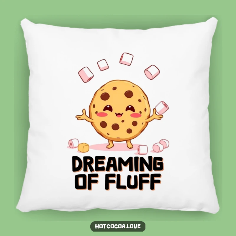 Funny Cozy Cookie Marshmallow Pillow - Comfy & Hilarious Decor Gift