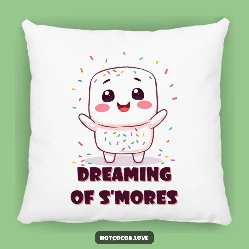 Funny Marshmallow Juggling Pillow - Cozy Comfort with Sweet Smiles