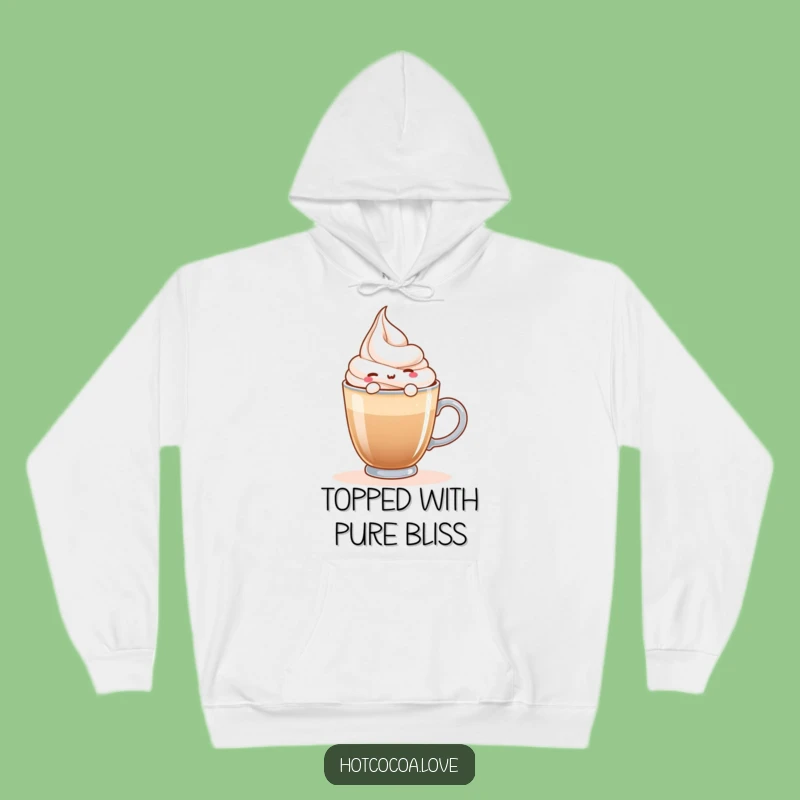 Cozy Funny Whipped Cream Float Hoodie: Snuggle Up in Sweet Comfort!
