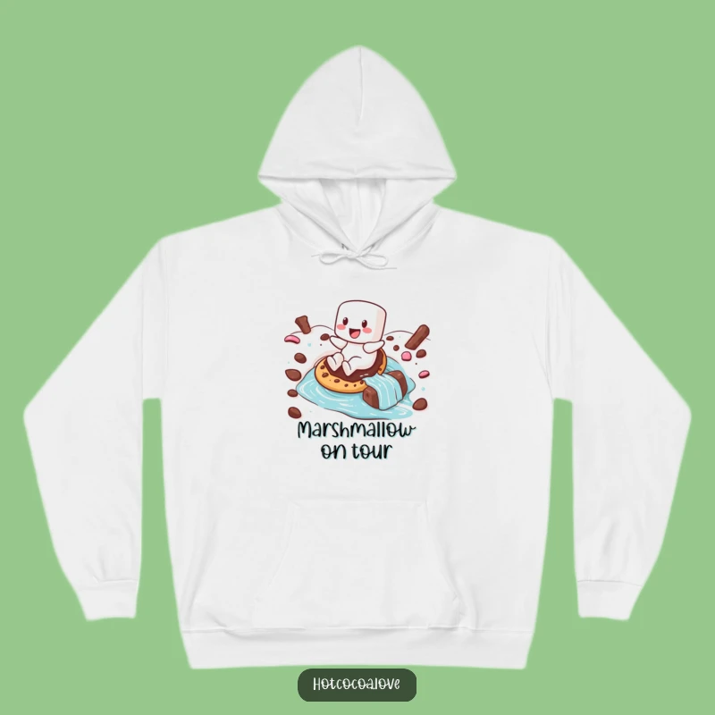 Funny Marshmallow Hot Chocolate Hoodie: Ultimate Cozy Comfort Gift
