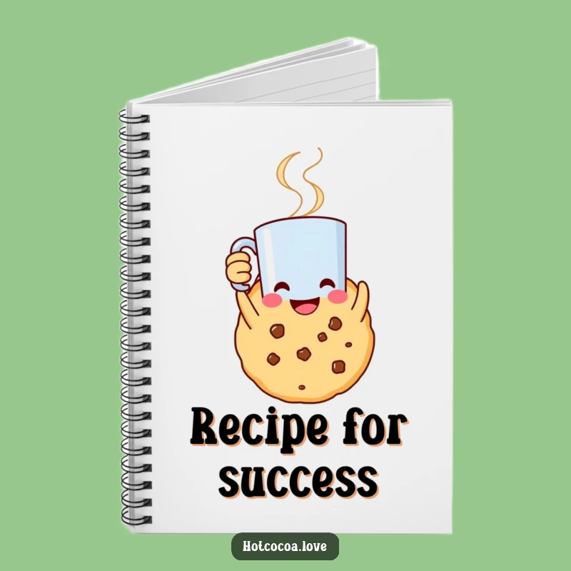Funny Cookie Celebration Notebook: Smiling Character for Your Notes