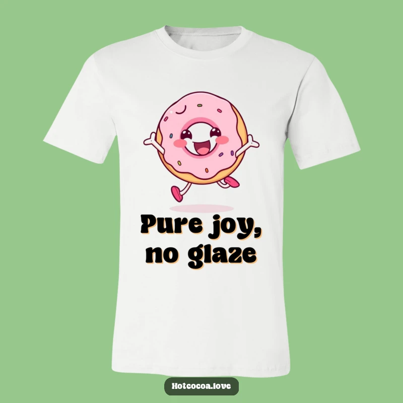 Funny Doughnut Joy T-Shirt: Wear Your Happiness Out Loud